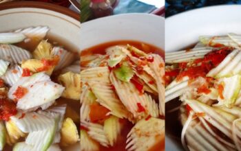 발리 전통 음식 루자 꿰아 빈당 (Rujak Kuah Pindang)
