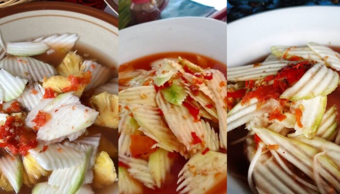 발리 전통 음식 루자 꿰아 빈당 (Rujak Kuah Pindang)