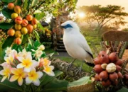 Complete List of 6 Native Balinese Flora and 4 Fauna