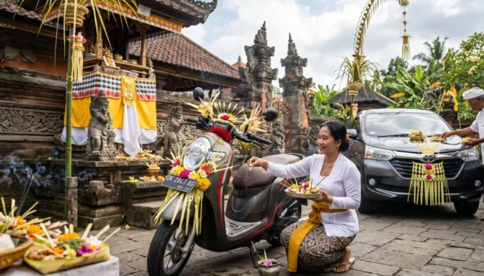 Getting to Know Tumpek Landep Day: When Vehicles and Heirloom Weapons in Bali Are Blessed