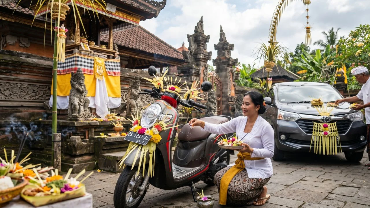 Tumpek Landep Ceremony