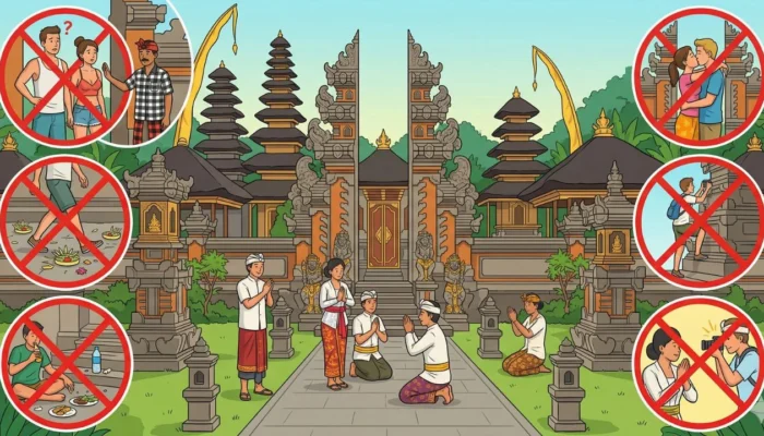 Prohibitions and Taboos When Visiting Temples in Bali