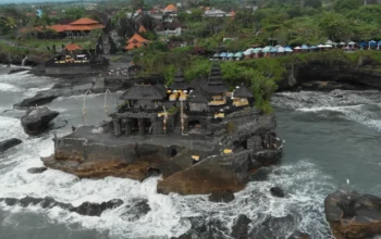 Tanah Lot Drone