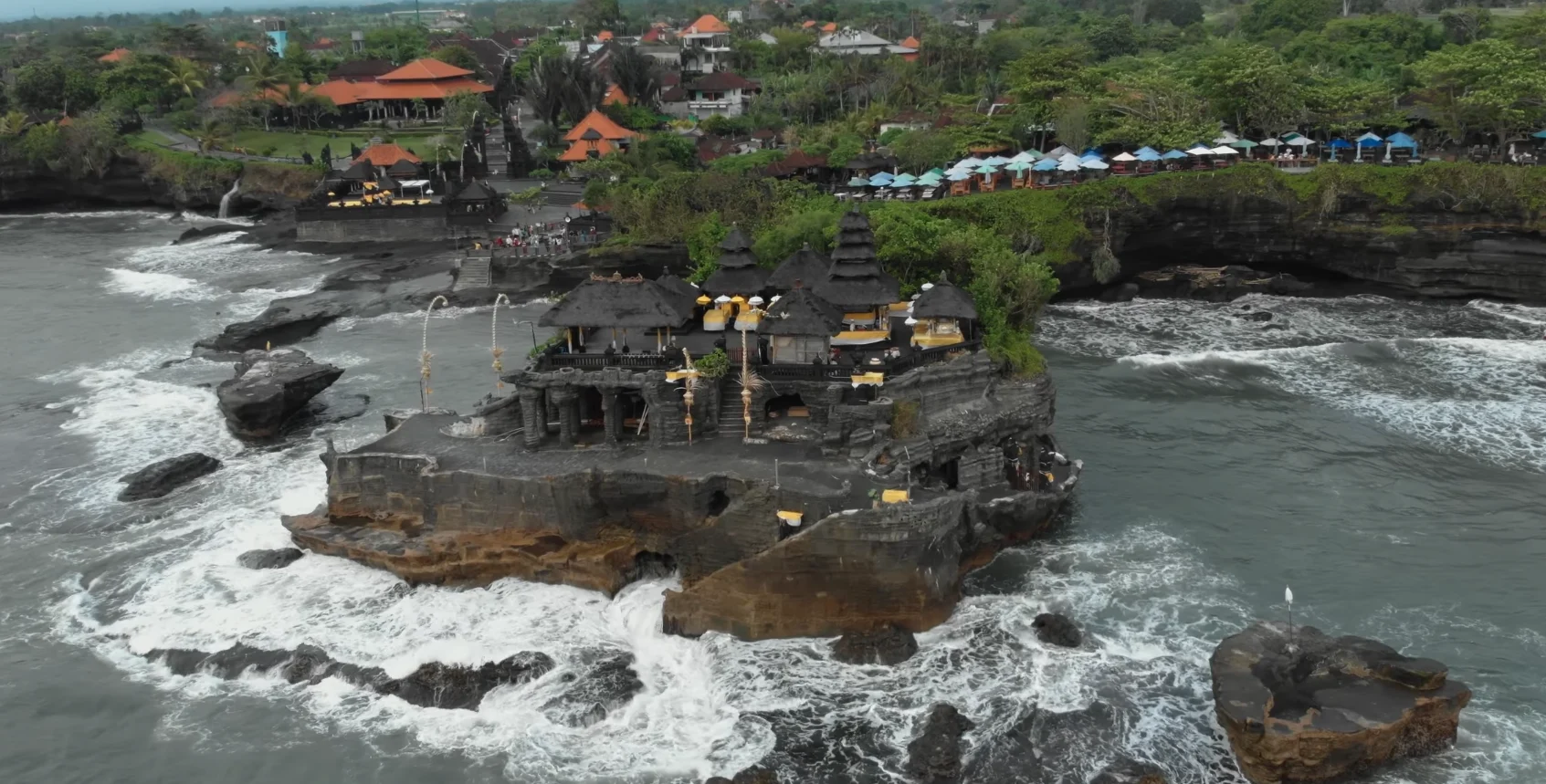 Tanah Lot Drone