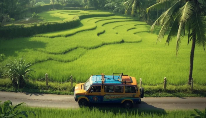 transport in padi rice