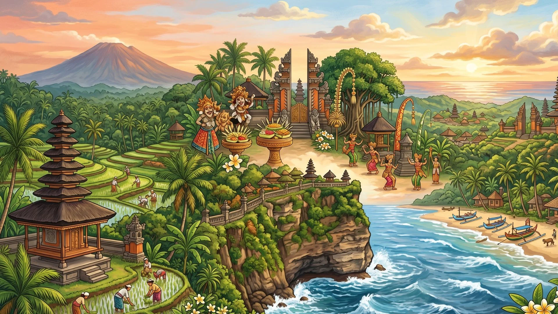 Kabupaten Badung Ilustration