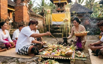 The Meaning of the Mecaru Ceremony in Bali