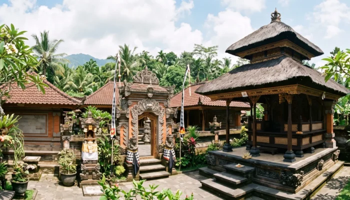 Philosophy of Balinese Traditional Houses and Their Building Structures
