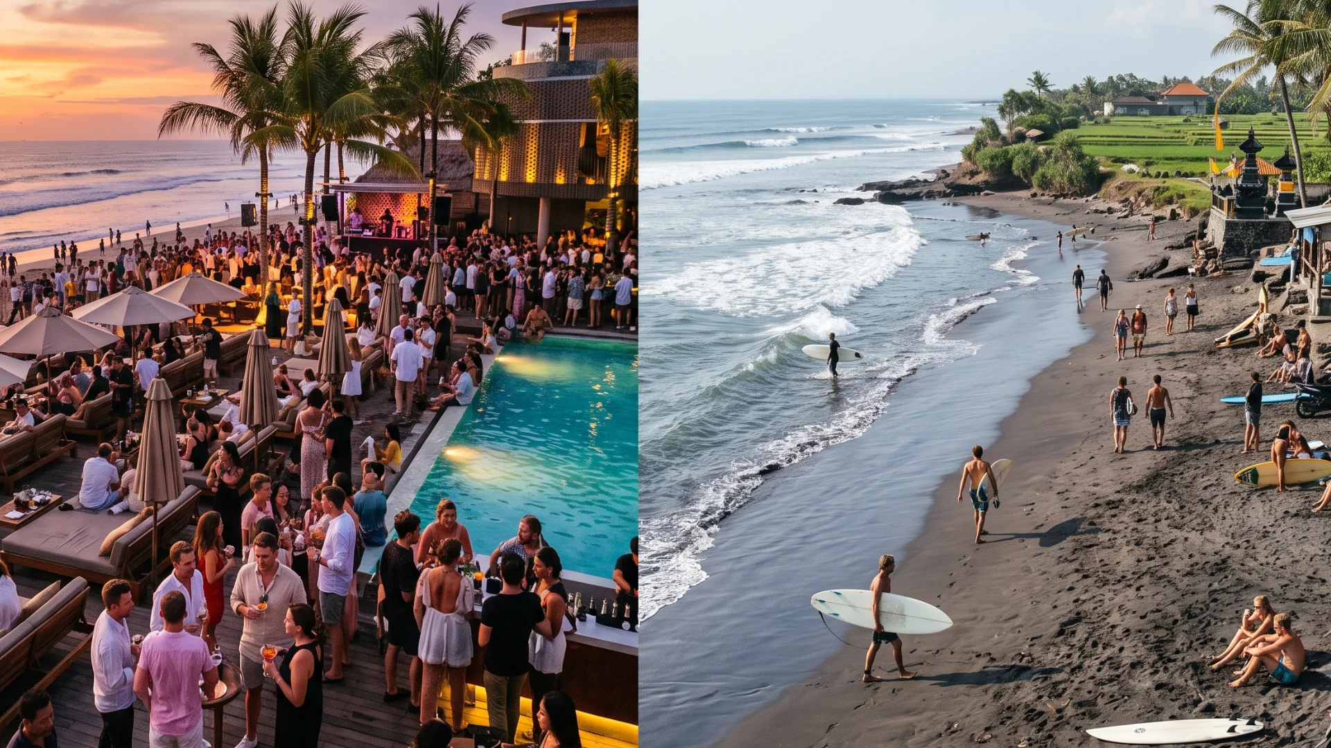 Seminyak vs Canggu