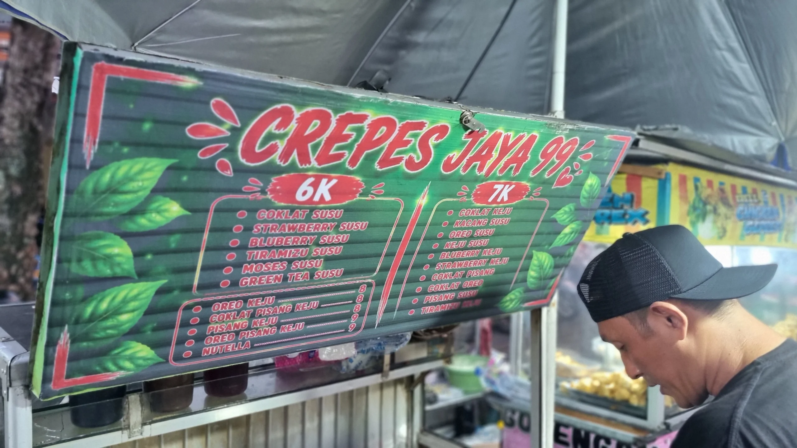 Menu Crepes